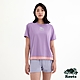 Roots 女裝- ROOTS METALLIC短袖T恤-紫色 product thumbnail 1