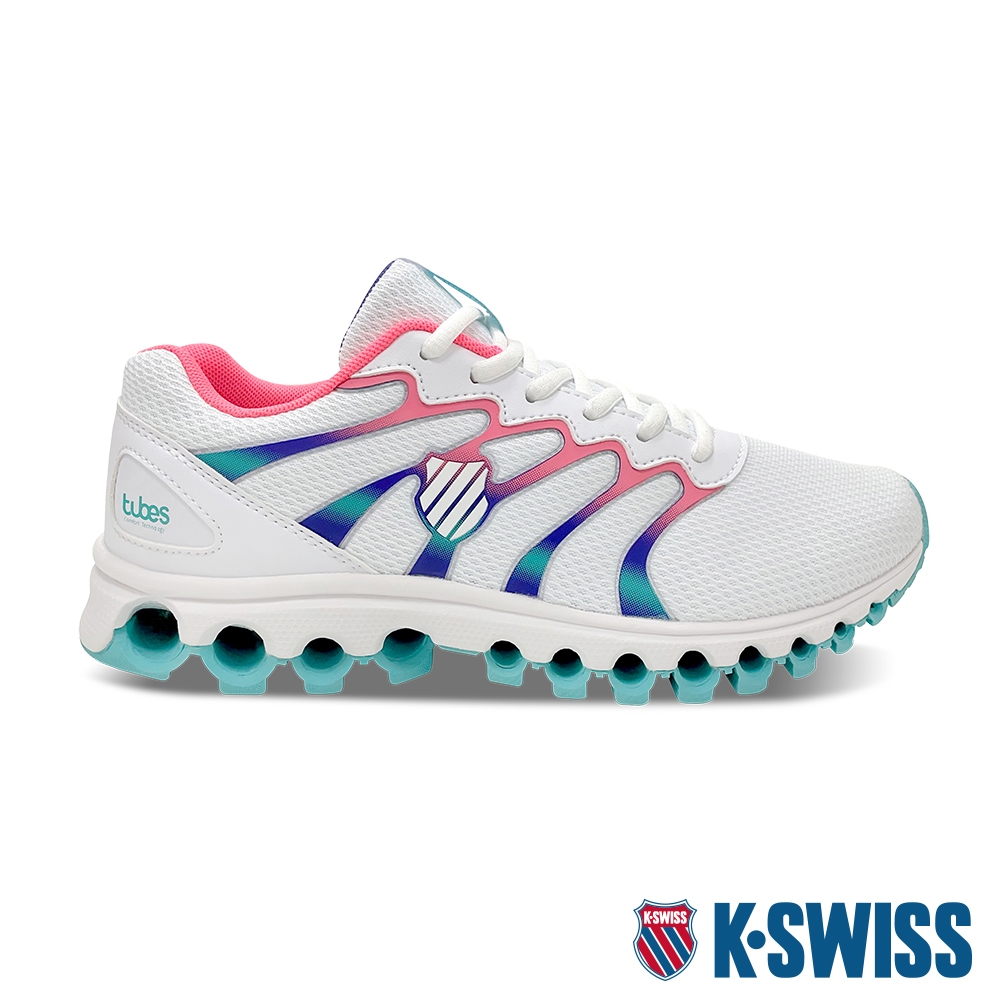 K-SWISS Tubes Comfort 200 輕量訓練鞋-女-白/桃紅/綠