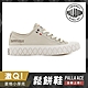 PALLADIUM PALLA ACE CVS格紋厚底帆布鞋-中性-沙漠米 product thumbnail 1