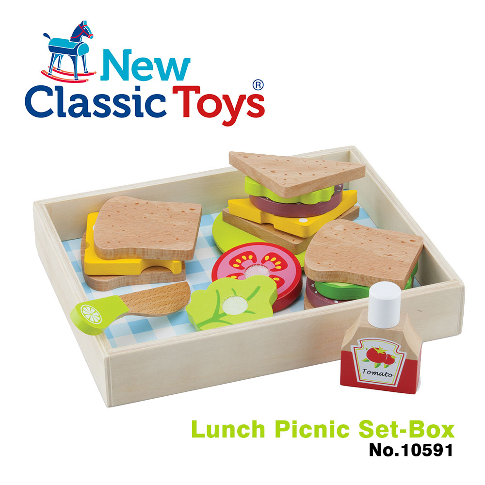 【荷蘭New Classic Toys】午後時光輕食野餐18件組 - 10591