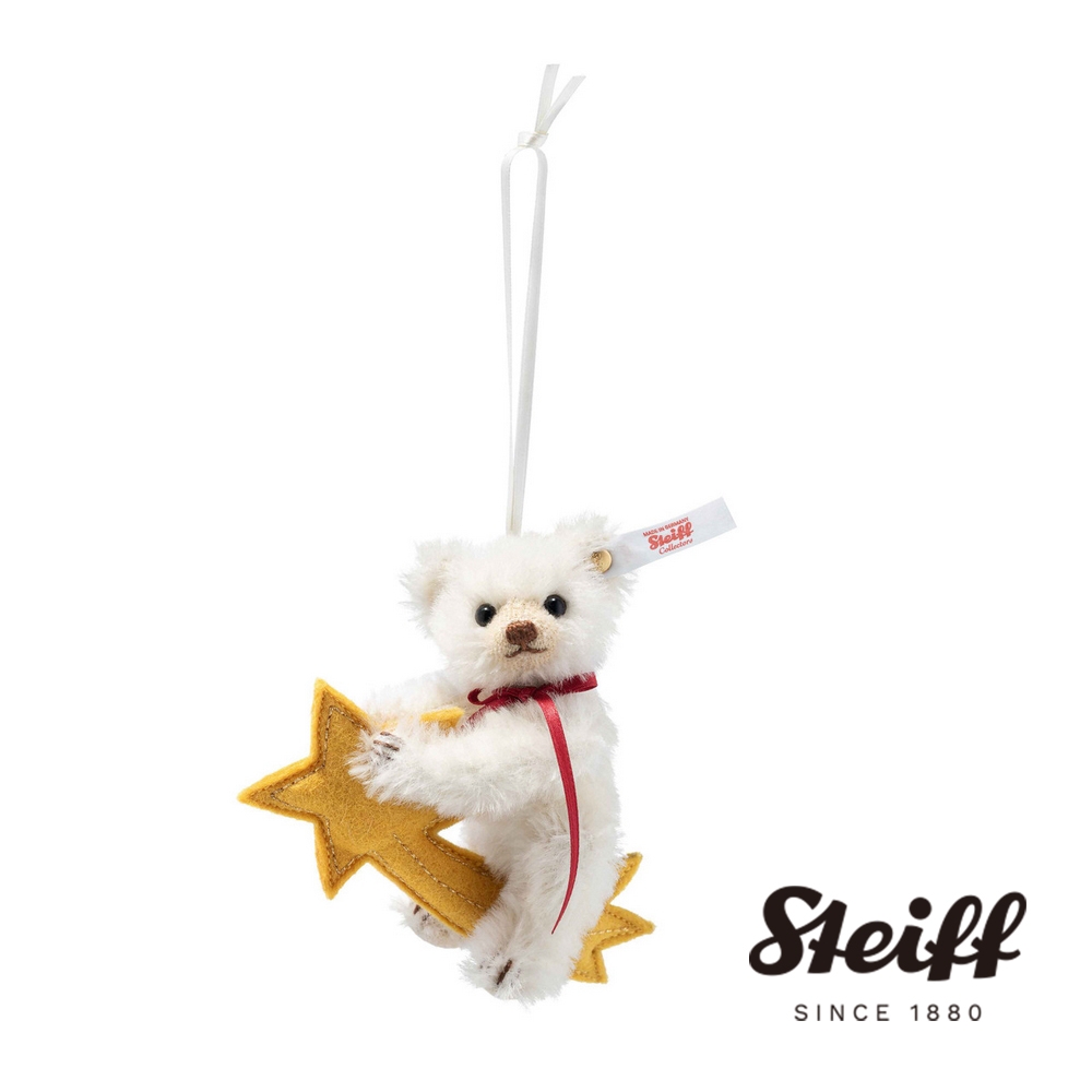 STEIFF Teddy Bear on Shooting star ornament 流星泰迪熊 限量版吊飾