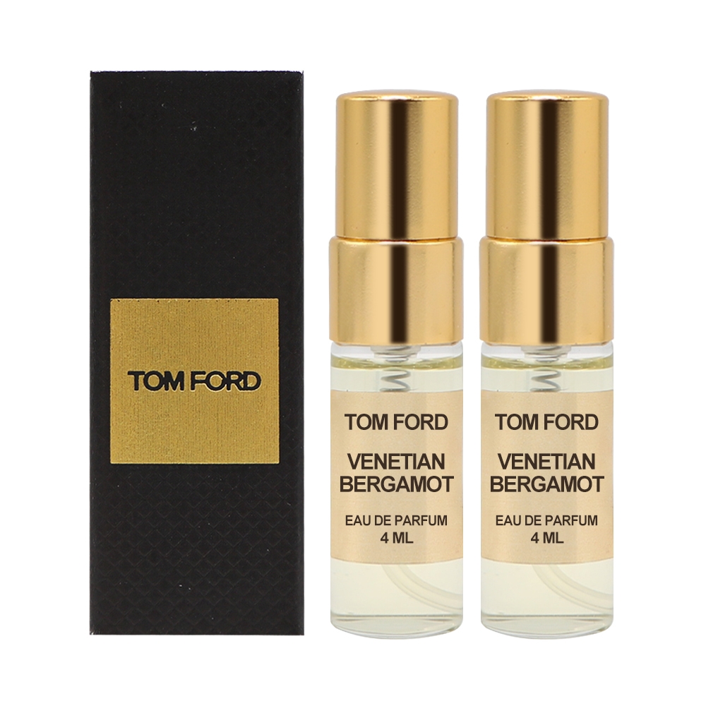 TOM FORD 私人調香系列 Venetian Bergamot 威尼斯佛手柑淡香精4ML(噴式) 2入組