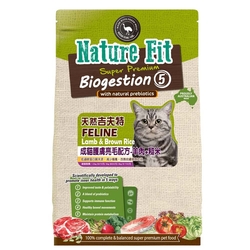 澳洲Nature Fit天然吉夫特成貓護膚亮毛配方-羊肉+糙米 3kg(購買第二件贈送寵物零食x1包)