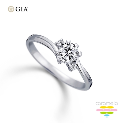 彩糖鑽工坊 GIA 30分 D/SI2 EX 完美車工 14K 愛心八爪 鑽戒