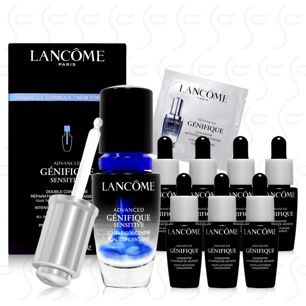 LANCOME蘭蔻 超未來肌因活性安瓶20ml(贈超未來肌因賦活露7ml*7+1ml)