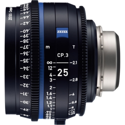 蔡司 Zeiss CP.3 CP3 25mm T2.1 Feet 電影定焦鏡頭 公司貨