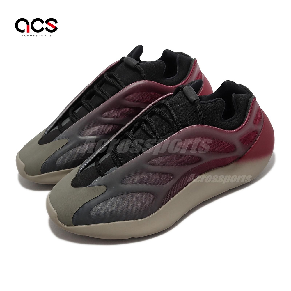 Adidas 休閒鞋Yeezy 700 V3 Fade Carbon 男鞋女鞋紫紅漸層愛迪達三葉草