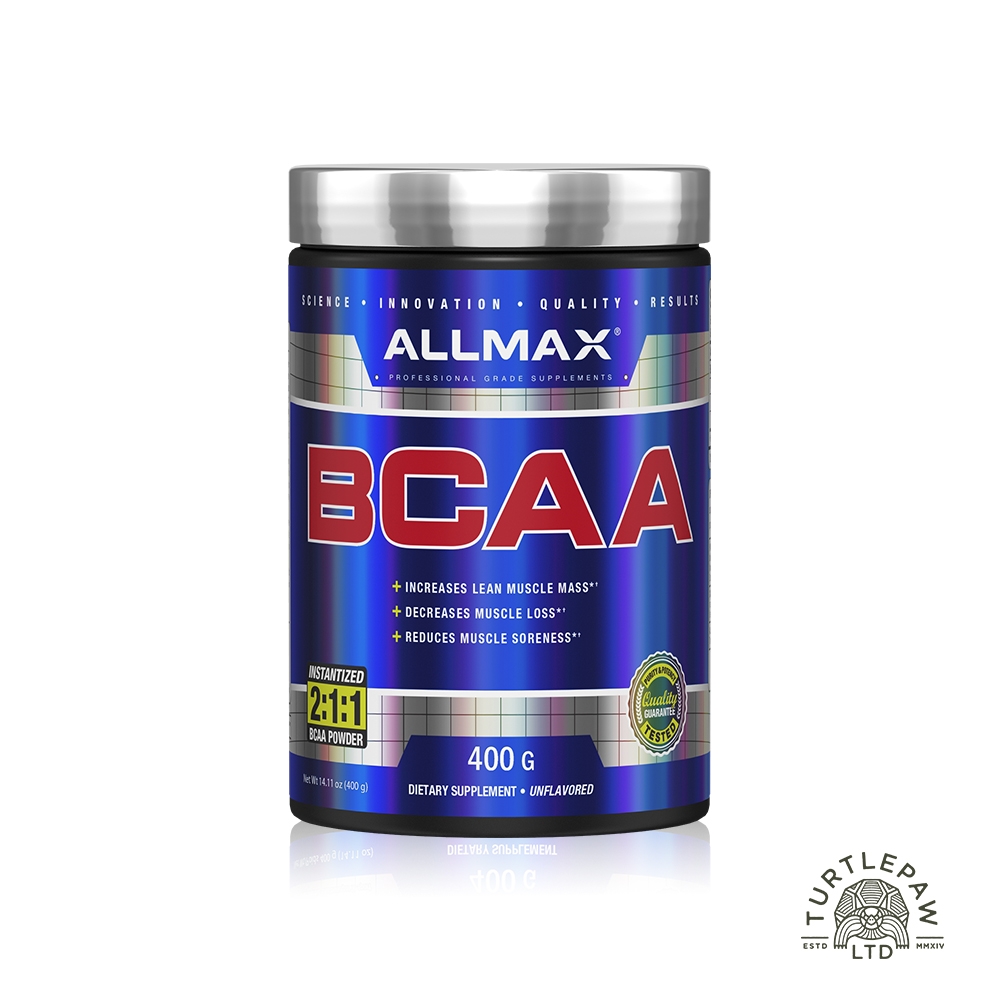 【ALLMAX】奧美仕BCAA支鏈胺基酸粉末1瓶(400公克)