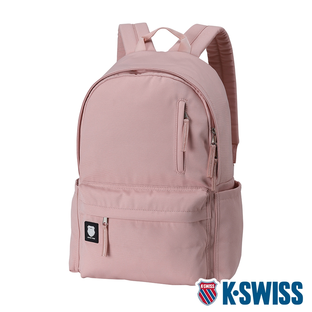 K-SWISS CT BACKPACK 1休閒後背包-蜜桃粉