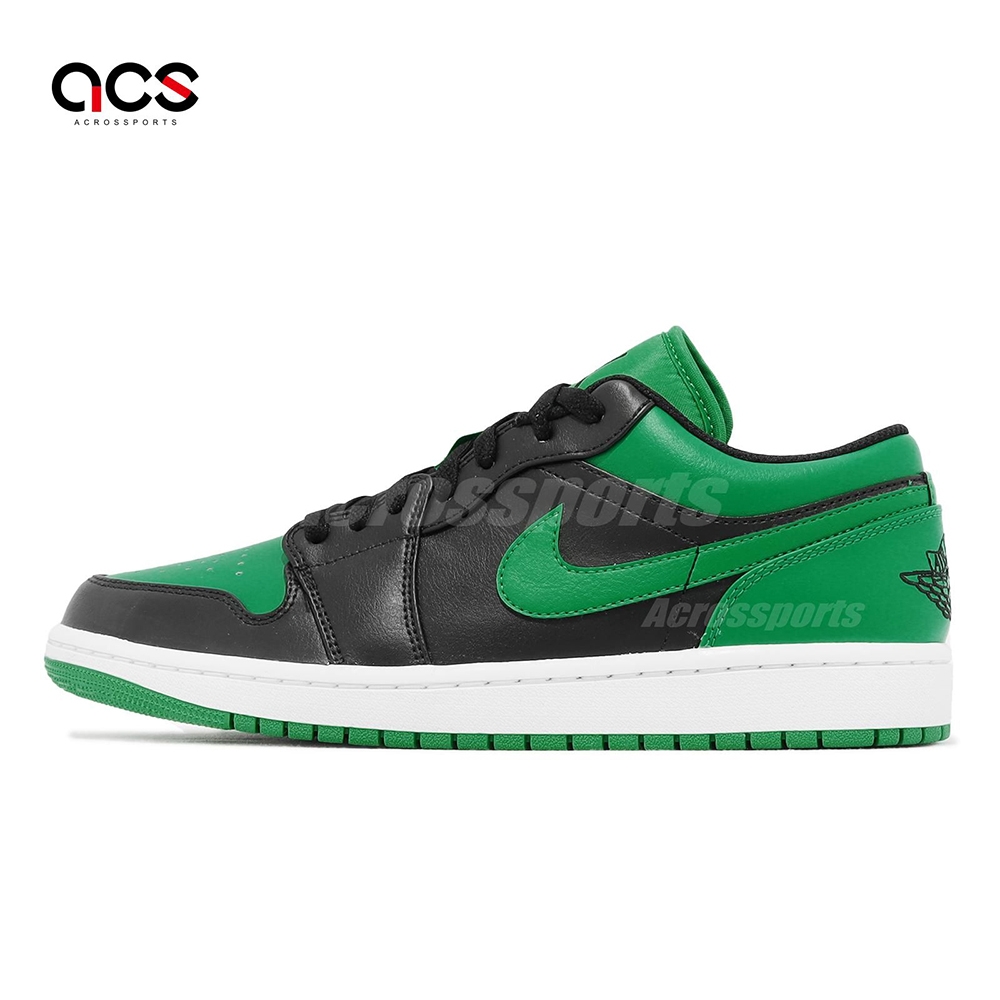 Nike Air Jordan 1 Low Lucky Green 黑綠男鞋AJ1 553558-065 | 休閒鞋