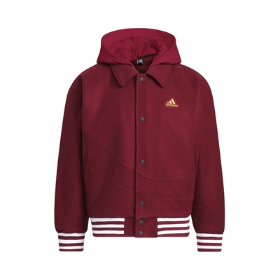 Adidas CM TOP WV JKT CNY IT0210 男 連帽 外套 運動 休閒 新年 龍年 寬鬆 酒紅