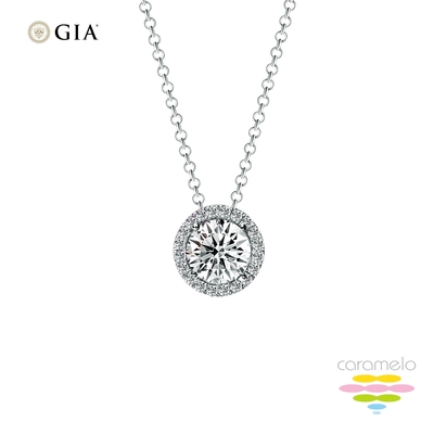 彩糖鑽工坊 GIA 鑽石 50分 鑽石項鍊