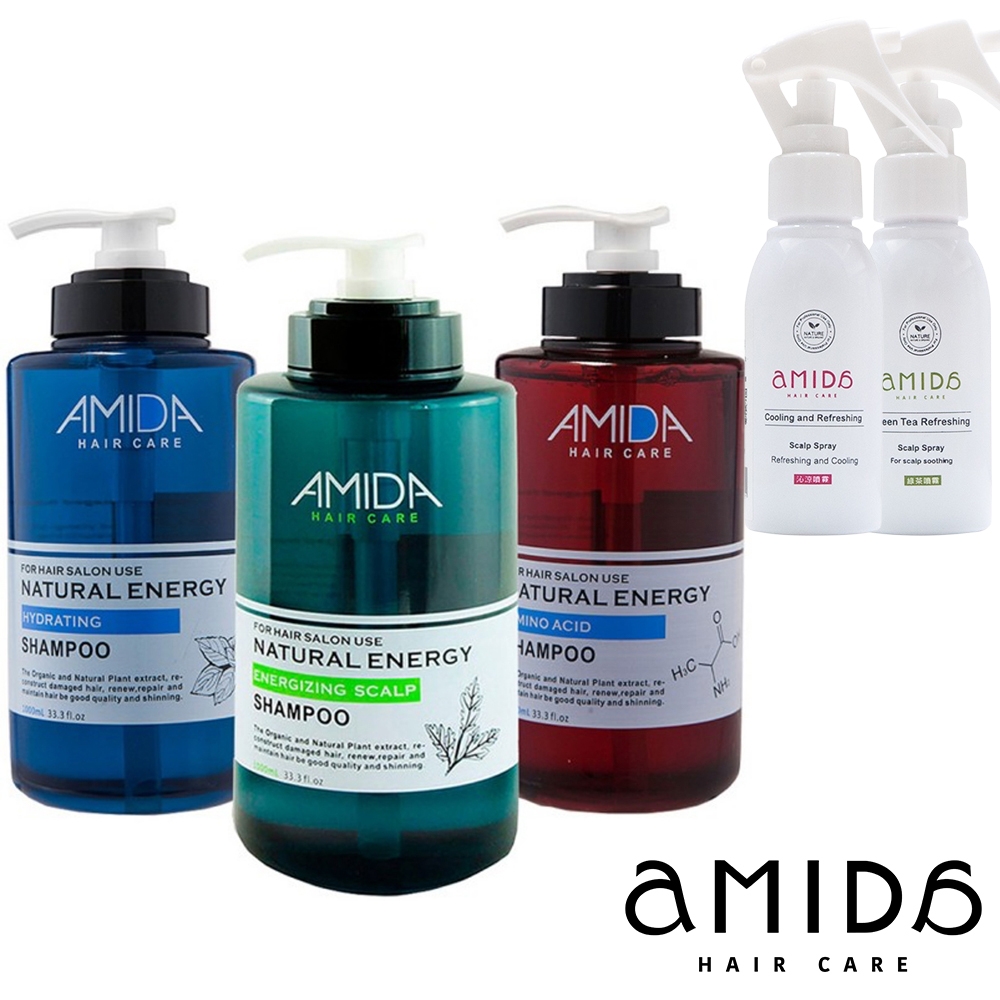 Amida蜜拉頭皮淨衡調理組獨家買二送二超值組