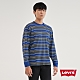 Levis 男款 寬鬆版長袖條紋T恤 / 迷你字母Logo product thumbnail 1