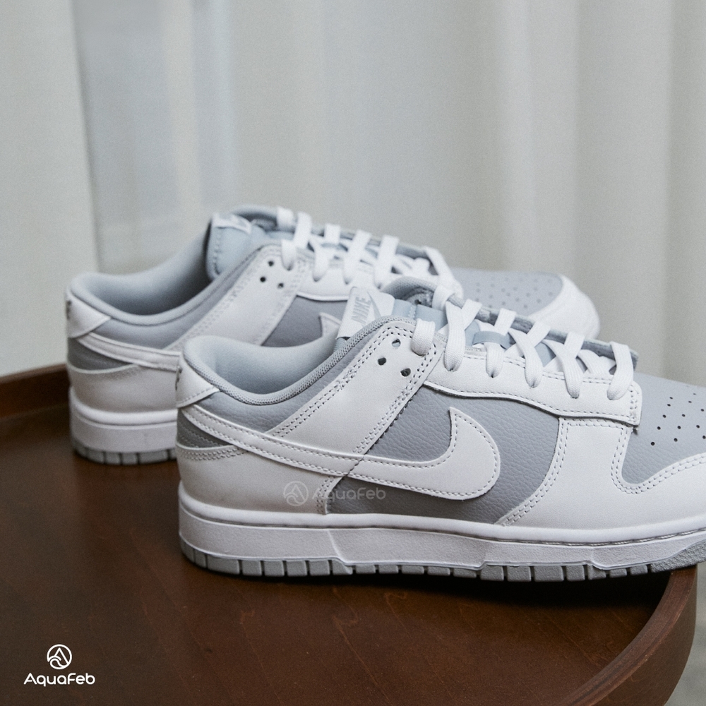 Nike Dunk Low Retro White Grey 男鞋反轉灰白色北極灰運動休閒鞋