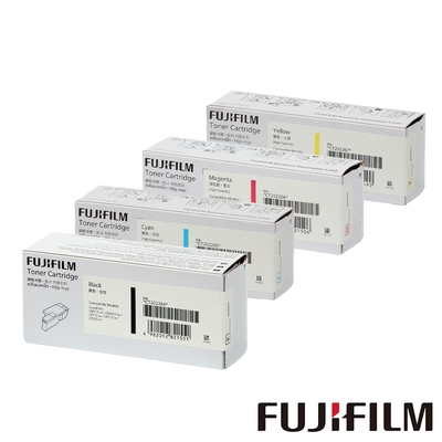 FUJIFILM 富士 115/116/225系列原廠高容碳粉四色組合(CT202264~2267)