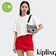 Kipling 黑綠抽象印花多袋收納手提斜背兩用包-MILOS UP product thumbnail 1