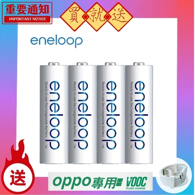 Panasonic eneloop 低自放充電電池(4號4入)