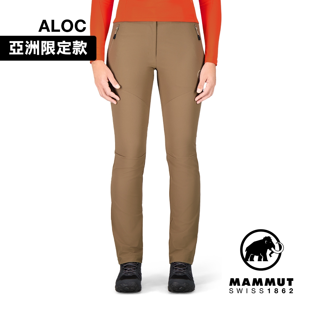 Mammut 長毛象】Trekkers 3.0 Pants AF Women 健行防潑水長褲深沙褐女