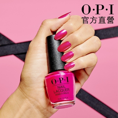 OPI 槲寄生的怪罪 經典指甲油-HRQ10．小黑蓋/超美好假期系列指彩/美甲彩繪/官方直營