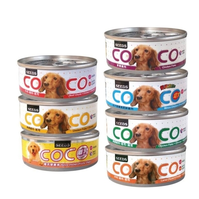 SEEDS聖萊西-COCO愛犬機能餐罐 80g x 24入組(購買第二件贈送寵物零食x1包)