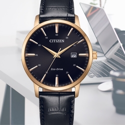 CITIZEN星辰 光動能簡約手錶 40mm/BM7462-15E