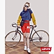 Levis Gold Tab金標系列 女款 彈力貼身單車褲 硃砂紅 product thumbnail 1