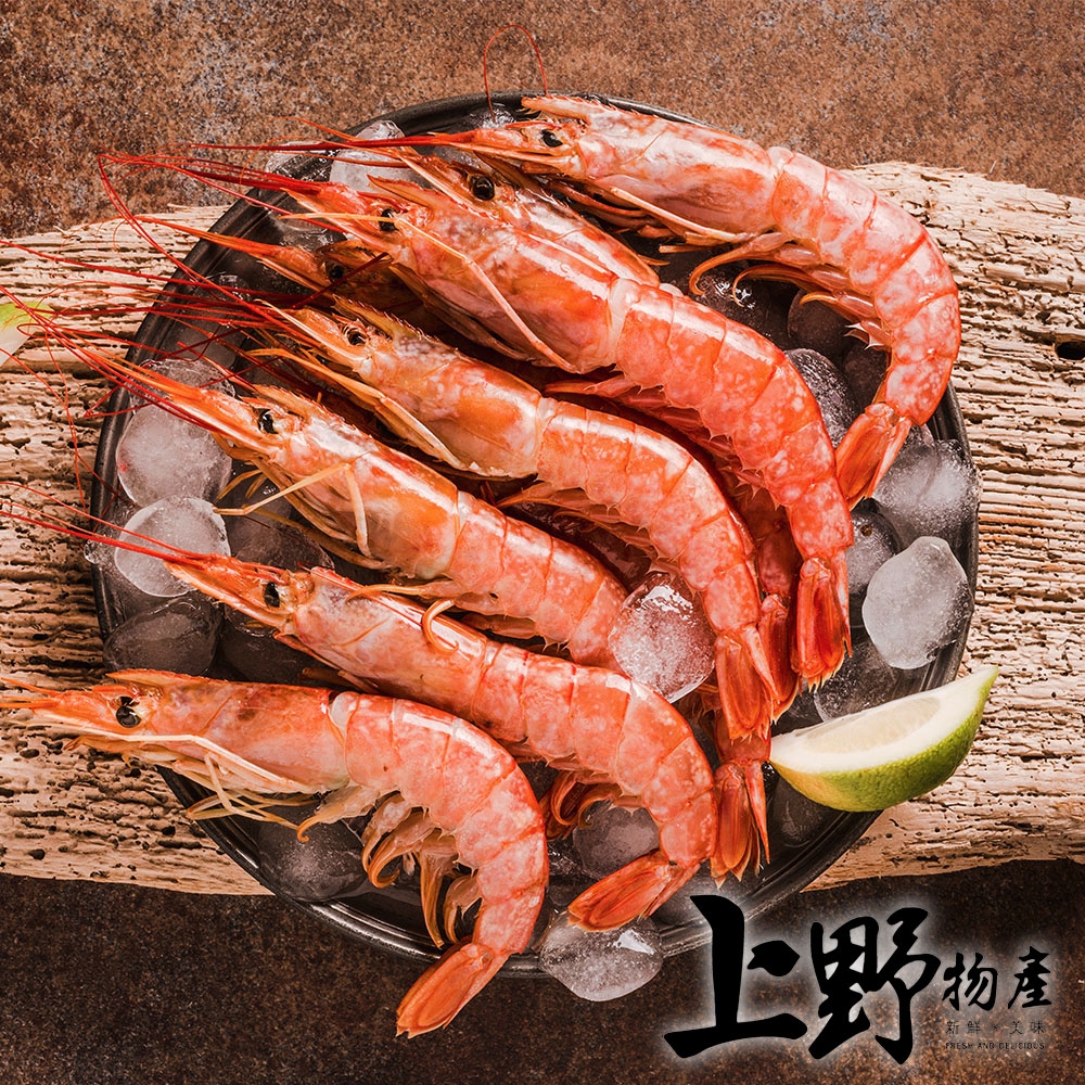 【上野物產】阿根廷進口 天使紅蝦( 2000g土10%/盒 ) x6