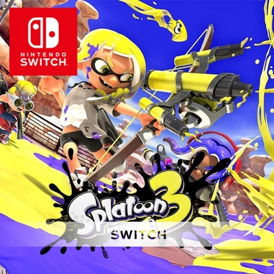 任天堂 Switch 斯普拉遁3 漆彈大作戰3 Splatoon3 中文版 24H快速出貨