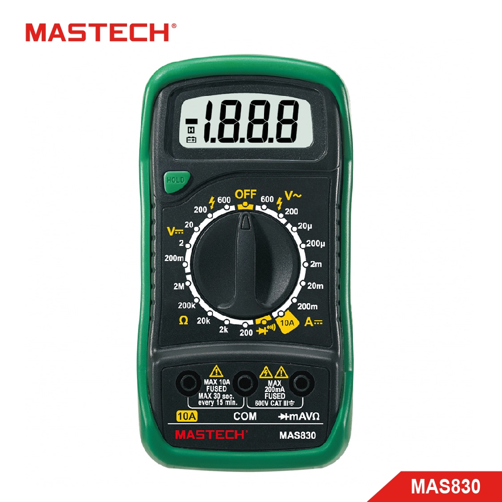 MASTECH 邁世 MAS830 數字萬用表