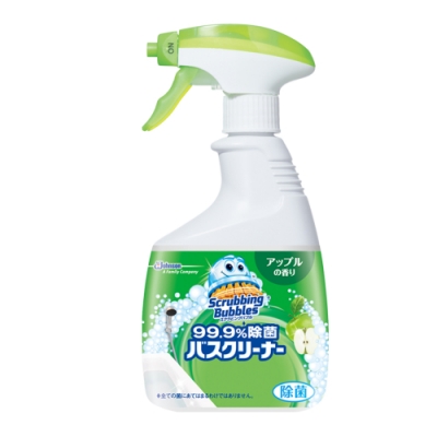 日本JOHNSON石鹼超強清潔劑-蘋果果香(400ml/瓶)