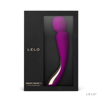 LELO SMART WAND 2 Medium 震動按摩棒（中號）深玫紅