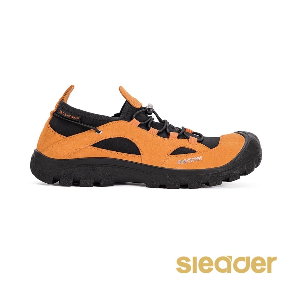 【sleader】輕量防水安全戶外休閒鞋-S3415(黃)