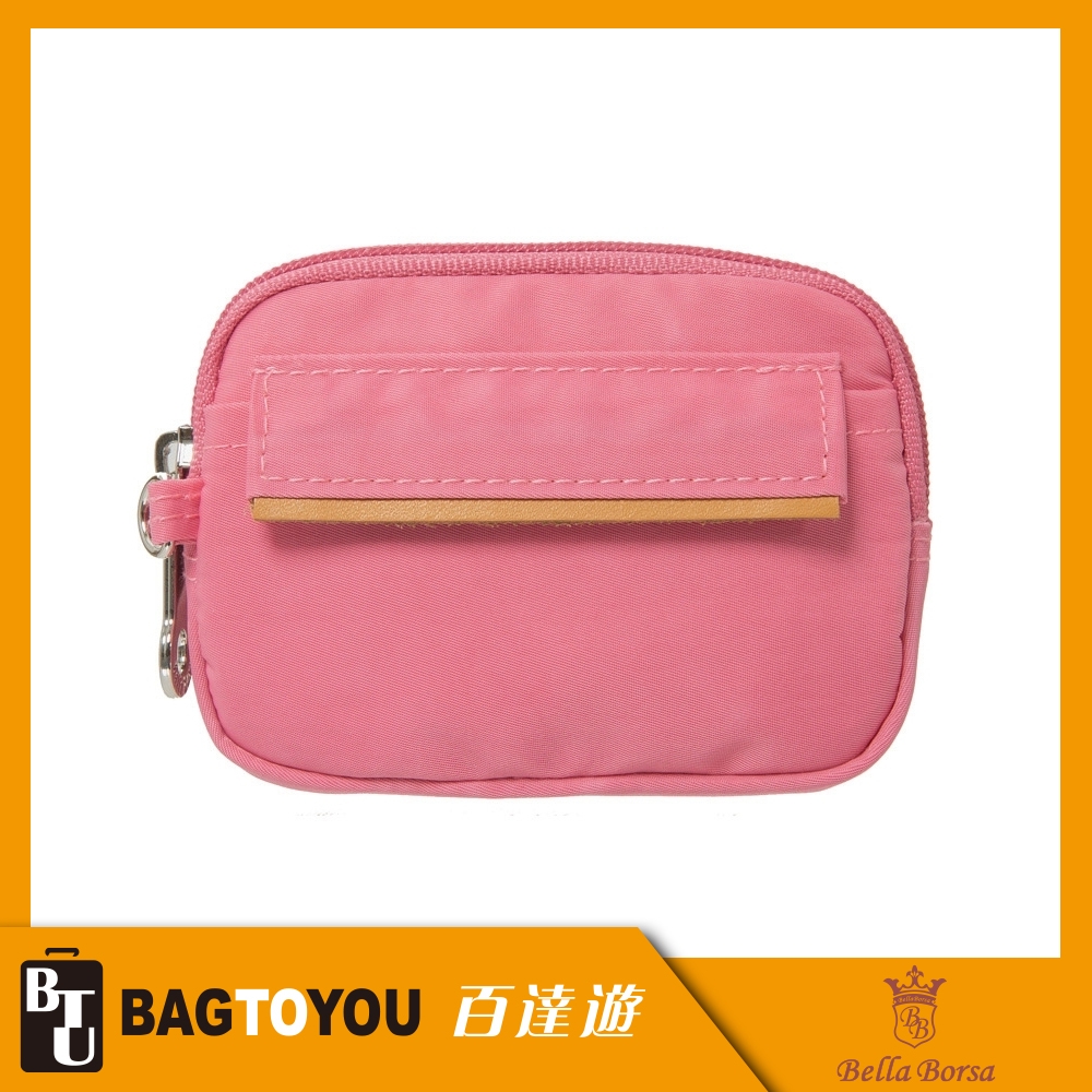 【Bella Borsa】經典微漾-零錢包-粉 BB18C006PK