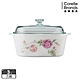 【美國康寧】Corningware 3L方形康寧鍋(田園玫瑰) product thumbnail 1