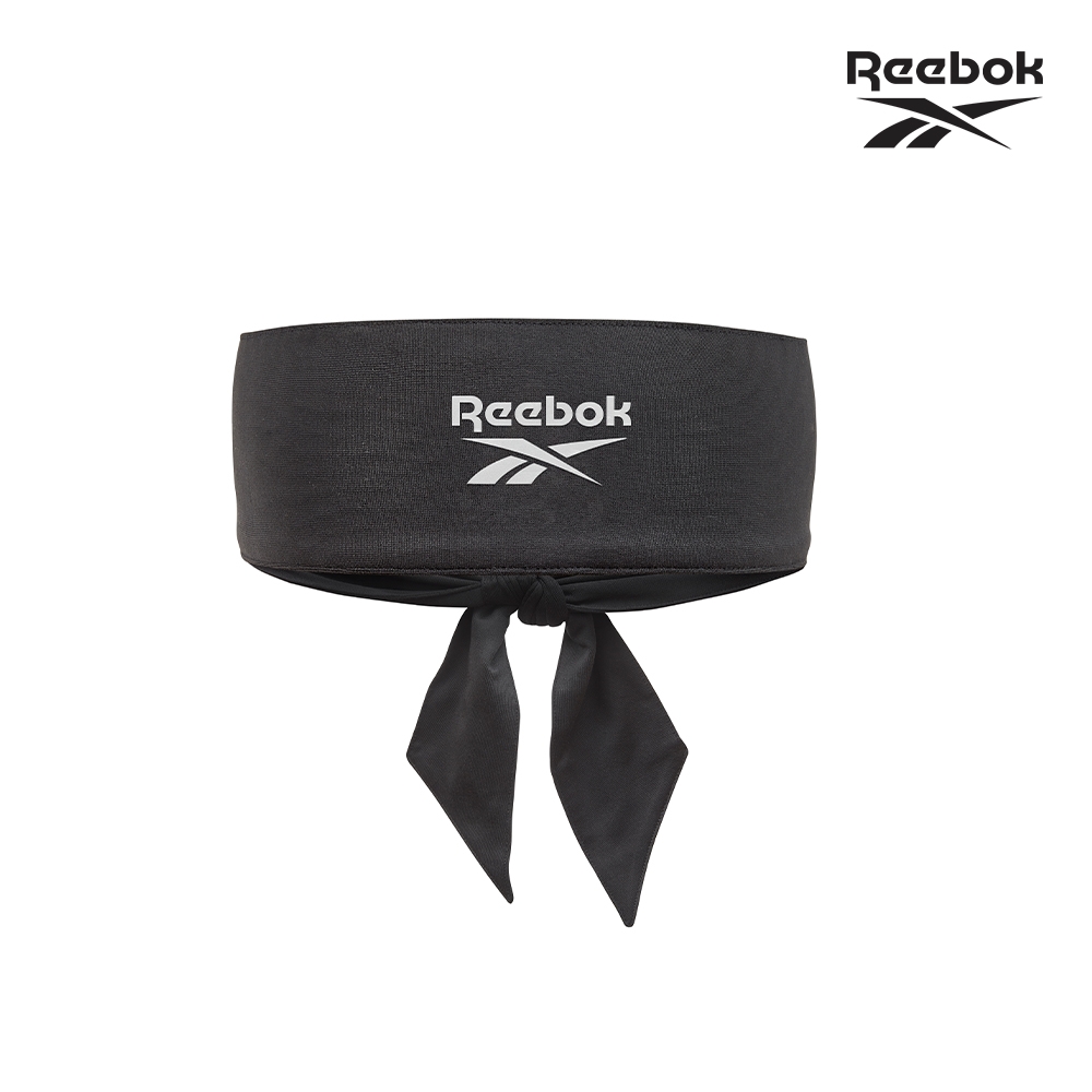 Reebok 輕薄透氣運動頭巾(黑)