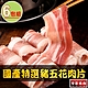 【享吃肉肉】國產特選豬五花肉片6包組(200g±10%/包) product thumbnail 1