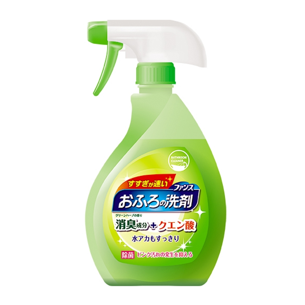 日本第一石鹼 浴室清潔噴霧-清新本草香(380ml)