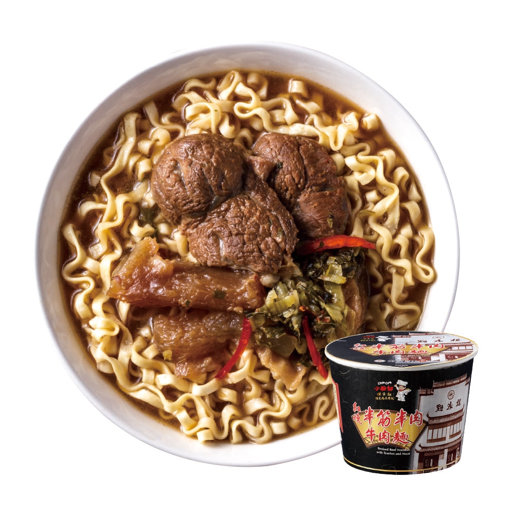 (活動)小廚師 紅燒半筋半肉牛肉麵慢食麵(269g)