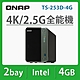 QNAP TS-253D-4G 網路儲存伺服器 product thumbnail 1