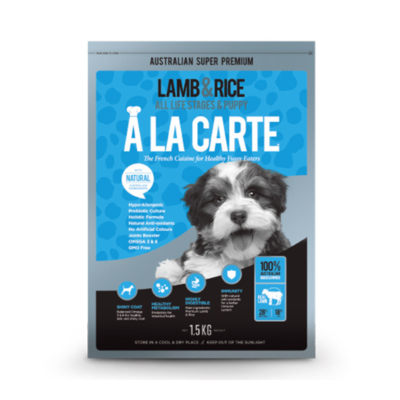 ALACARTE阿拉卡特天然糧-羊肉低敏配方全齡犬與幼犬適用 18KG (27A19352)