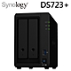 Synology 群暉科技 DS723+ NAS 含 WD 紅標Plus 4TB WD40EFZX 2顆 + 紅標 SSD 500G 2條 product thumbnail 1