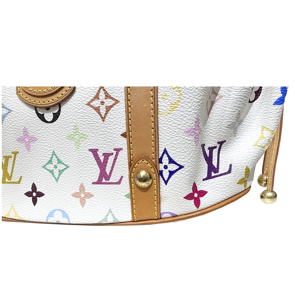 LOUIS VUITTON THEDA GM HAND BAG PURSE MONOGRAM MULTI-COLOR M92347