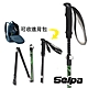 韓國SELPA 超輕量翔凰7075鋁合金折疊四節外鎖快扣登山杖(三色任選) product thumbnail 4