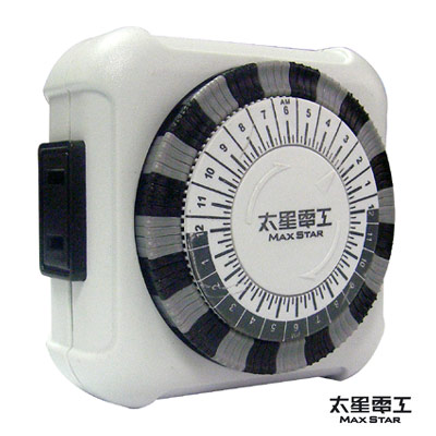 太星電工 省電家族家用2P機械式定時器(2入) OTM406*2