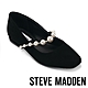 STEVE MADDEN-GIORGI 真皮珍珠鍊瑪莉珍鞋-黑色 product thumbnail 1