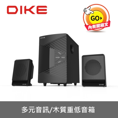 DIKE 多媒體藍牙2.1聲道喇叭 DSM302BK