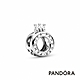 【Pandora官方直營】Pandora Logo 皇冠O串飾-絕版品 product thumbnail 1