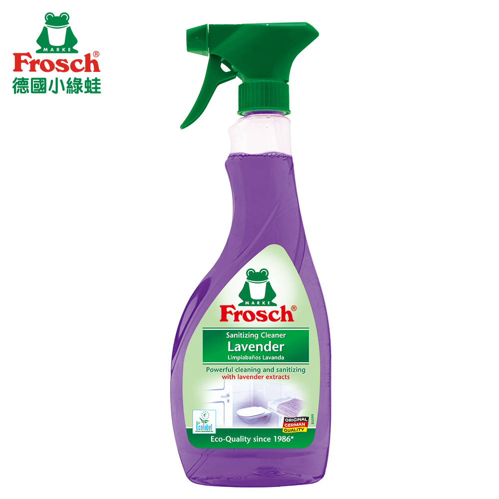 Frosch德國小綠蛙 薰衣草浴廁清潔噴劑 500ml/瓶