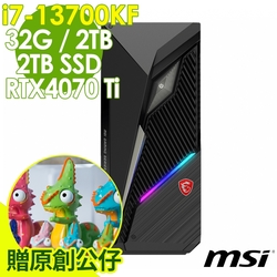 MSI 微星 Infinite S3 13SI-641TW (i7-13700KF/32G/2TSSD+2TB/RTX4070TI_12G/W11P)